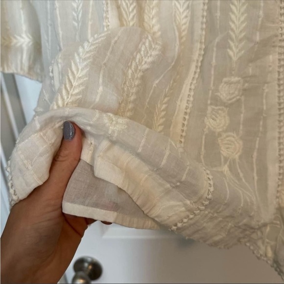 ✨NWT Free People Isabella Embroidered Bridal Shower Mini Dress Size 8🤍 - Picture 7 of 7